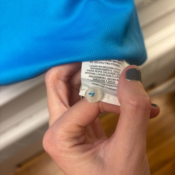 Women's Blue Callaway Polo T-Shirt Size Medium - Picture 5 of 7